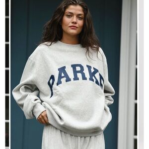 Parke varsity crewneck sweatshirt size XXL